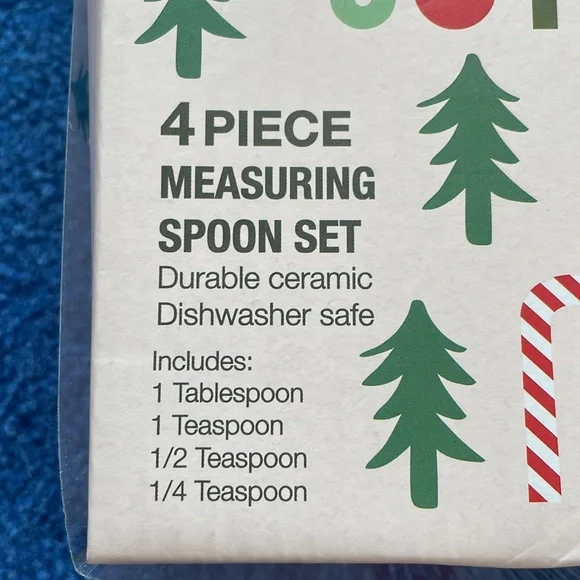 Ho Ho Ho Ceramic Measuring Spoons | Christmas Measuring Spoons - Picture 5 of 8